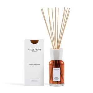 MILLEFIORI MILANO - NEW RANGE! REED DIFFUSER 500 ML VANILLA & WOOD