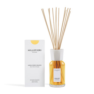 MILLEFIORI MILANO - NEW RANGE! REED DIFFUSER 500 ML LEGNI E FIORI D'ARANCIO