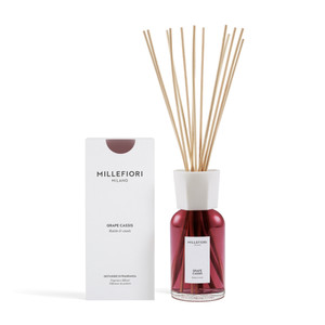 MILLEFIORI MILANO - NEW RANGE! REED DIFFUSER 500 ML GRAPE CASSIS