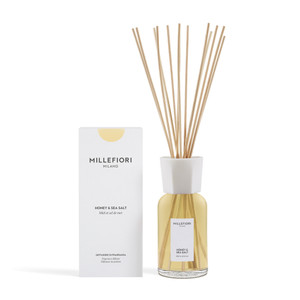MILLEFIORI MILANO - NEW RANGE! REED DIFFUSER 500 ML HONEY & SEA SALT