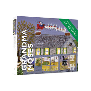 Grandma Moses: Santa Claus II 500-Piece Puzzle