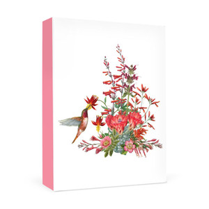 Erin E. Hunter: California Wildflowers in Red Small Boxed Cards