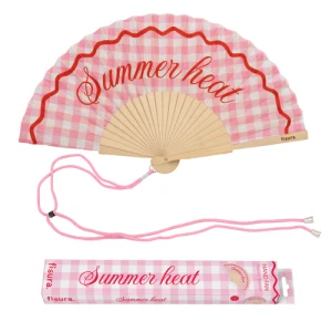 Hand fan "summer heat"