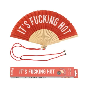 Hand fan 'Fucking Hot'
