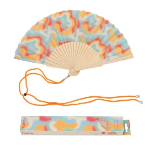 Hand fan aurora retro