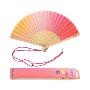 Hand fan"Sunset"
