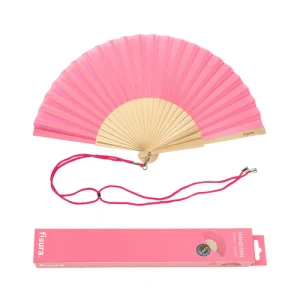 Hand fan Pink
