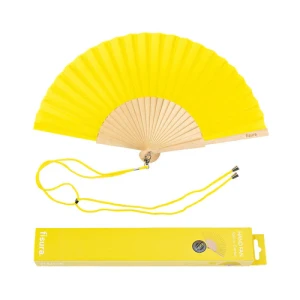 Hand fan Lime