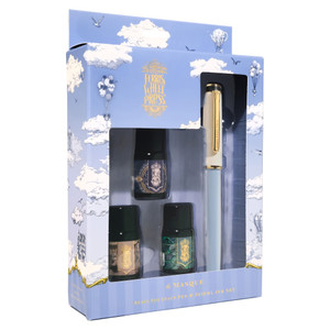 The Masque Pen & Ink Set | Blue - Fine