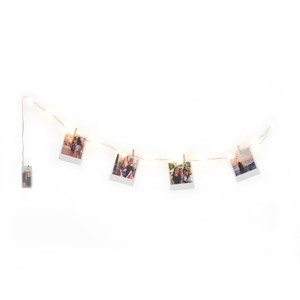 STRING LIGHTS PH. HOLD. CLIPS - STRING OF LIGHTS WITH PHOTO HOLDER CLIPS
