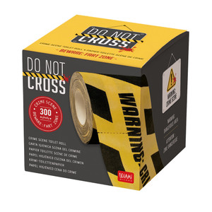 DO NOT CROSS - CRIME SCENE TOILET ROLL Pack of 4