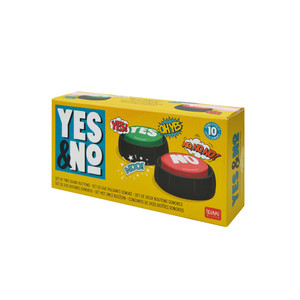 YES & NO - SET OF TWO SOUND BUTTONS - Pack of 4