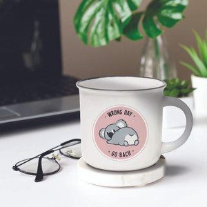NEW BONE CHINA PORCELAIN MUG - CUP-PUCCINO - KOALA