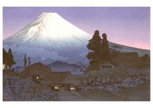 Takahashi Hiroaki: Mt. Fuji Notecard