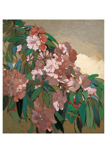 Pink Rhododendrons #2 Notecard - Pack of 6