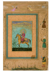 An Equestrian Portrait of Akbar Notecard - Pack of 6