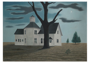 Old House, New Moon Notecard - Pack of 6