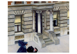 Edward Hopper: New York Pavements Notecard
