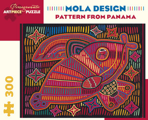 Mola Design: Pattern from Panama 300-Piece Jigsaw Puzzle - Pack of 1