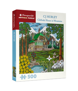 CJ Hurley: Cliffside House 500-Piece Jigsaw Puzzle - Pack of 1