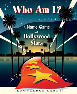 Who Am I? A Name Game of Hollywood Stars Knowledge Cards - Pack of 1