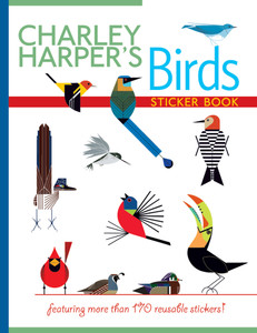 Charley Harper`s Birds Sticker Book - Pack of 1