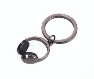 TROIKA KEYRING  - HEADPHONE - BLACK