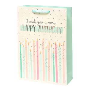GIFT BAG - X-LARGE - CANDLES