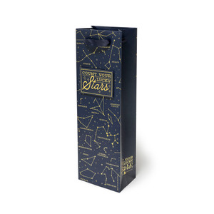 GIFT BAG - BOTTLE - STARS