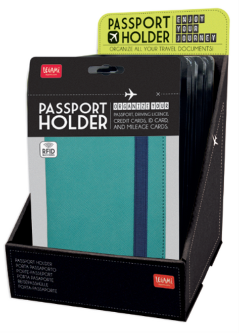 PASSPORT HOLDER  DISPLAY - FILLED