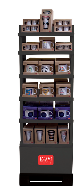 MUGS FLOOR DISPLAY - FILLED