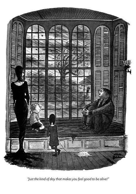 Charles Addams: Good to be Alive Birthday Card - Pack of 6