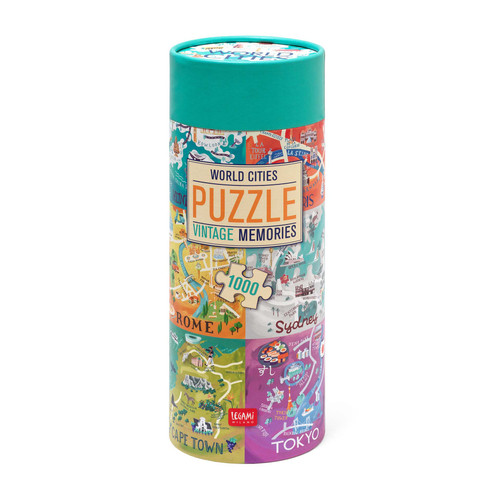 1000-PIECE PUZZLE - PUZZLE - CITIES