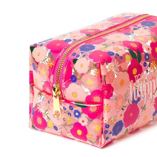MAKEUP BAG - MAKEUP QUEEN - FLOWERS