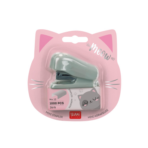 MINI STAPLER - MEOW - KITTY