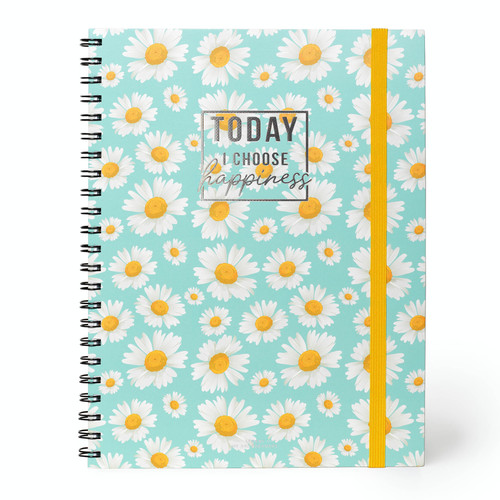 MAXI TRIO SPIRAL NOTEBOOK - DAISY