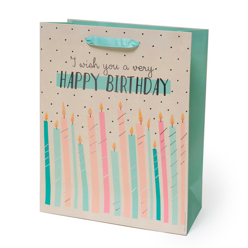 GIFT BAG - LARGE - CANDLES