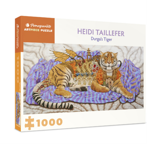 Heidi Taillefer: Durga's Tiger 1000 Piece Jigsaw Puzzle