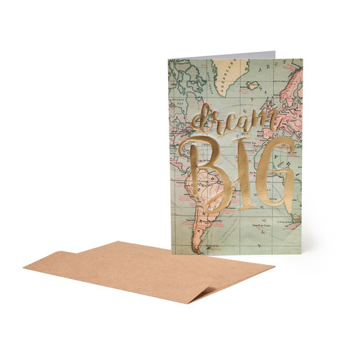 LARGE GREETING CARD - GREETING CARD - TRAVEL - TRAVEL