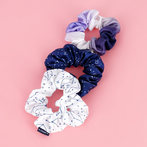 SET OF 3 HAIR SCRUNCHIES - HAIR WE ARE! - STARS