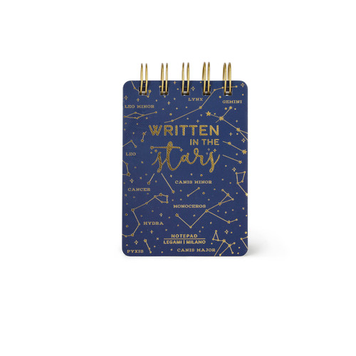MINI SPIRAL NOTEPAD - LINED - STARS