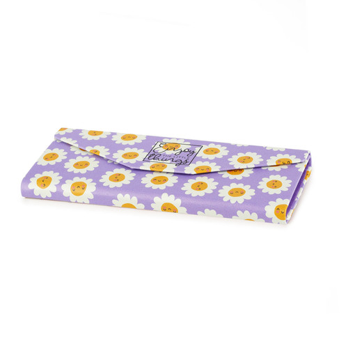FOLDABLE GLASSES CASE - SEE YOU SOON - DAISY