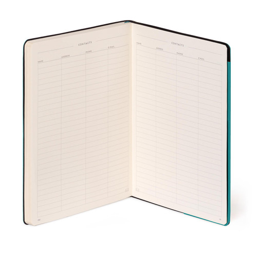 LINED NOTEBOOK - MY NOTEBOOK - LARGE - MALACHITE GREEN