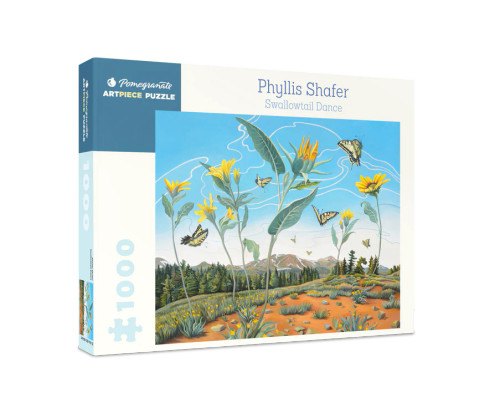 Phyllis Shafer: Swallowtail Dance 1000-piece Jigsaw