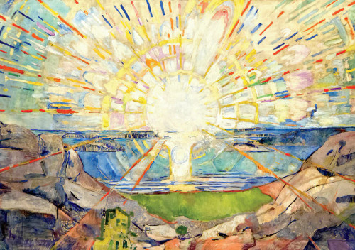 Edvard Munch: The Sun Birthday Card