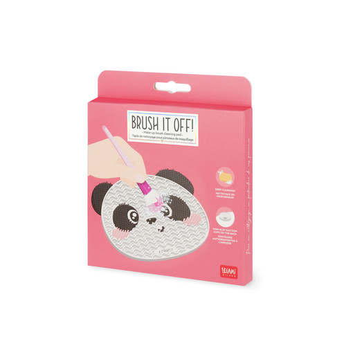 MAKE-UP BRUSH CLEANING PAD - BRUSH IT OFF! - PANDA