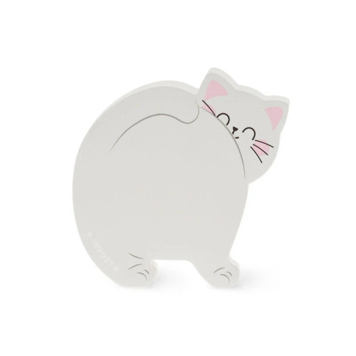 Lovely Notes - Adhesive Notepad - Kitty - Display of 12