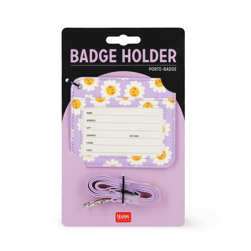 BADGE HOLDER - DAISY