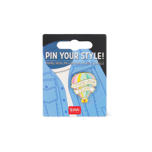 ENAMEL METAL PIN - PIN YOUR STYLE! - AIR BALLOON