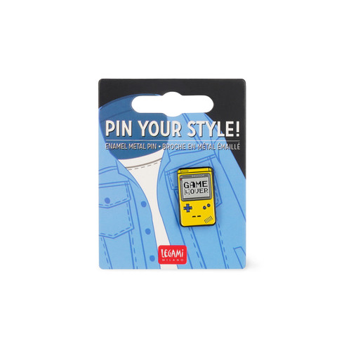 ENAMEL METAL PIN - PIN YOUR STYLE! - GAME LOVER